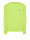 Sun68 Felpa Round Basic Uomo F34103 - Verde