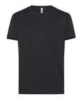 Sun68 T-shirt Round Solid S/S Uomo T34129 - Nero