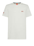 Sun68 T-shirt Beach Logo Uomo T34140 - Bianco