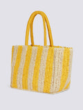 Sundek Borsa Mare Chou Straw Avorio Donna AW741ABPA100 Buttercup - Giallo