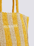 Sundek Borsa Mare Chou Straw Avorio Donna AW741ABPA100 Buttercup - Giallo