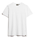 Superdry T-shirt Crew Neck Slub Uomo M1011888A Ottica - Bianco