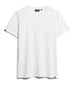 /ensuperdry t shirt crew neck slub uomo m1011888a ottica bianco 3121104