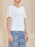 Take Two Maglia Donna DKE6039 - Bianco