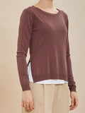 Take Two Maglia Donna DKE6044 Moka - Marrone