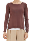 Take Two Maglia Donna DKE6044 Moka - Marrone