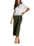 Take Two Pantalone Palazzo Donna DKE6714 - Verde