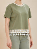 Take Two T-shirt Donna DKE7009 - Verde