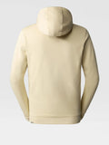 The North Face Felpa Cappuccio Light Drew Peak Uomo NF00A0TE Gravel/bianco - Beige