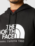 The North Face Felpa Cappuccio The North Face M Berkeley California da Uomo - Nero