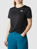 The North Face T-shirt Foundation Crop Donna NF0A824I - Nero