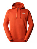 The North Face Felpa Cappuccio Outdoor Graphic Uomo NF0A827I Arancio - Arancione