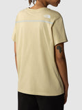 The North Face T-shirt Zumu Donna NF0A87DJ Gravel - Beige