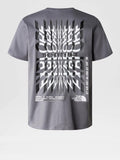 The North Face T-shirt Coordinates Uomo NF0A87ED Smoked Pearl - Grigio