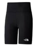 /enthe north face shorts sportivi flex tight donna nf0a87ju nero 2538747