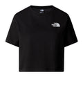 The North Face T-shirt Cropped Simple Dome Donna NF0A87U4 - Nero