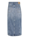 Tommy Hilfiger Gonna Midi Claire Hgh Midi Donna DW0DW17218 - Denim