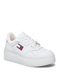 Tommy Hilfiger Sneakers Retro Basket Flat Donna EN0EN02506 - Bianco