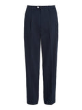 Tommy Hilfiger Pantalone Straight Relaxed Straight Donna WW0WW40509 Desert Sky - Blu