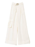 Twin Set Pantalone Palazzo Donna 241TP2522 - Avorio