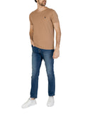 U.S. Polo Assn. T-shirt Faby Uomo 53398-67556 Brown - Marrone