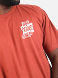 Vans T-shirt Racoon Sign Uomo VN0008SD - Rosso