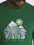 Vans T-shirt Mountain View Uomo VN000F3A Deep Forest - Verde