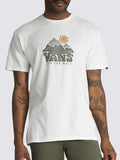 Vans T-shirt Mountain View Uomo VN000F3A Marshmallow - Bianco