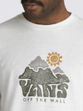 Vans T-shirt Mountain View Uomo VN000F3A Marshmallow - Bianco