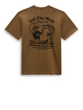 Vans T-shirt da Fishing Club Pocket Uomo VN000F3B - Beige