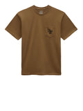 Vans T-shirt da Fishing Club Pocket Uomo VN000F3B - Beige