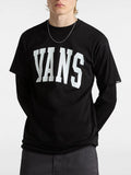 Vans T-shirt Arched Ss Tee Uomo VN000G47 - Nero