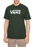 Vans T-shirt Classic Uomo VN000GGG Mountain View/white - Verde