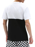 Vans T-shirt Colorblock Bianco Uomo VN0A3CZD - Nero