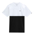 Vans T-shirt Colorblock Bianco Uomo VN0A3CZD - Nero