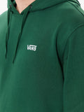 Vans Felpa Cappuccio Core Basic Po Fleece Uomo VN0A7YDV Eden - Verde