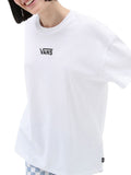 Vans T-shirt Flying V Oversized Donna VN0A7YUT - Bianco