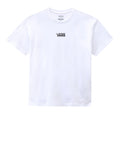 Vans T-shirt Flying V Oversized Donna VN0A7YUT - Bianco