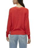 Vero Moda Cardigan Donna 10281878 Cayenne - Rosso