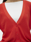 Vero Moda Cardigan Donna 10281878 Cayenne - Rosso