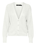 Vero Moda Cardigan Donna 10281878 Snow White - Bianco