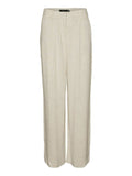 Vero Moda Pantalone Palazzo Donna 10283181 Oatmeal - Avorio