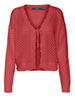 vero moda cardigan donna 10300196 cayenne rosso 5566626