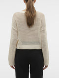 Vero Moda Pullover Donna 10300293 Birch - Avorio