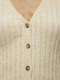 Vero Moda Cardigan Donna 10300444 Oatmeal - Avorio