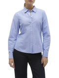 Vero Moda Camicia Classica Camicia Inger Ls Slim Donna 10301077 Hydrangea - Celeste