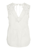 Vero Moda Top Donna 10308917 Snow White - Bianco