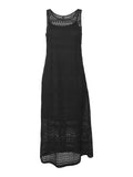 Vero Moda Vestito Longuette Donna 10309293 Black - Nero