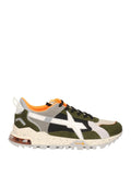 W6YZ Sneakers K3 M Uomo K3-M. MilitarE-NerO-Grigio Scuro - Multicolore