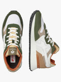 W6YZ Sneakers Yak M Uomo YAK-M. MilitarE-BiancO-Marrone - Multicolore